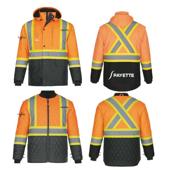 Image de Manteau 5 en 1 haute visibilité L01275